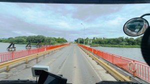 Понтонный мост через Оку в Озерах🛣️