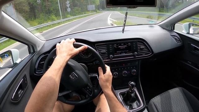 2015 Seat Leon FR 2.0Tdi 150HP HATCHBACK | POV TEST DRIVE | 0-100 | SPECS смотреть онлайн