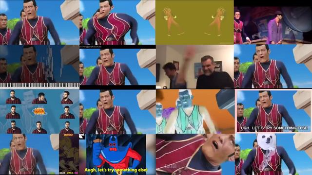 We Are Number One but 16 versions are playing at once смотреть онлайн