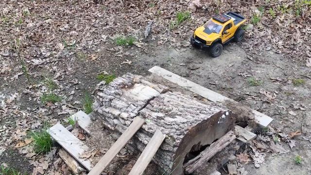 TESTING NEW OBSTACLES On The TRAIL COURSE! | Traxxas TRX-4 Ford Raptor смотреть онлайн
