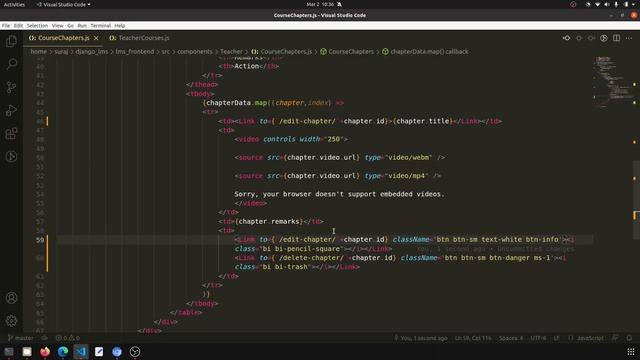 Django ReactJs LMS #37 | SweetAlert2 with ReactJs | Count Result for Course Chapters смотреть онлайн