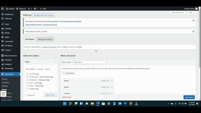 Flatsome Theme Header Customization on WordPress смотреть онлайн