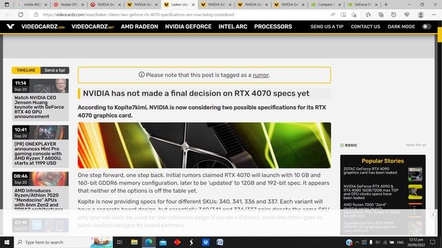 Nvidia RTX 4000 Launch - RTX 4080 12GB is a 4070?!??? смотреть онлайн
