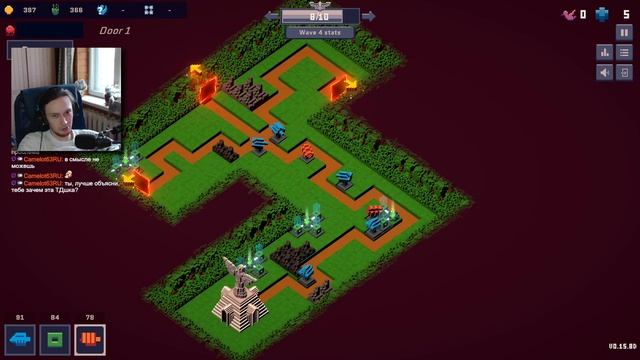 прохождение демо игры Gods Of Defense смотреть онлайн