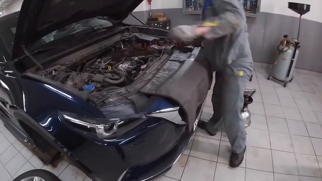 Mazda CX-9 2019 г.в. второе ТО 30000 тыс. км смотреть онлайн