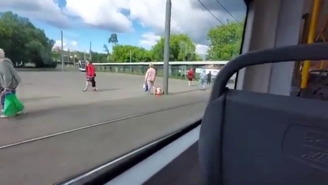 трамвай || 71-414 (Pesa Fokstrot) || номер 3509 || маршрут 31 || г. Москва || смотреть онлайн