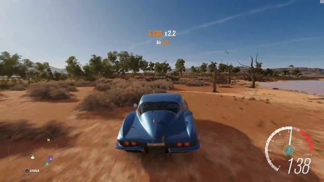 1967 Chevrolet Corvette Stingray 427 - Speed Jump Crash Test - Forza Horizon 3 - 1440p 60fps смотреть онлайн