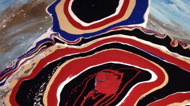 Аннунаки () рисование на полу с заливными красками смотреть онлайн