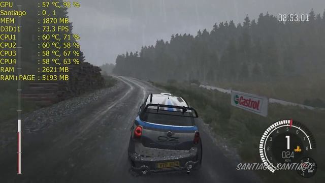 DiRT Rally - i3 4150 - 8GB RAM - GTX 750 ti - 1080p смотреть онлайн