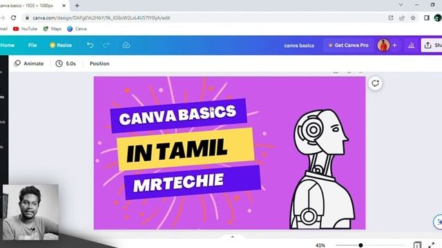Canva Basics for Beginners Part 1 -தமிழ் | Creating Eye-Catching Designs Made Easy | MrTechieThamiz смотреть онлайн