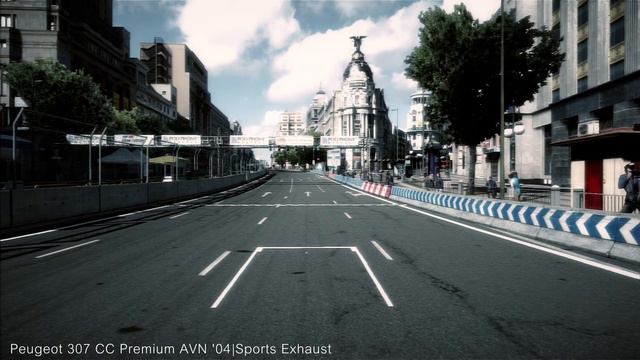 (GT6) Peugeot 307 CC Premium AVN '04 - Exhaust Comparison смотреть онлайн