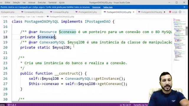CRUD de Postagens em PHP (Camada Model) смотреть онлайн