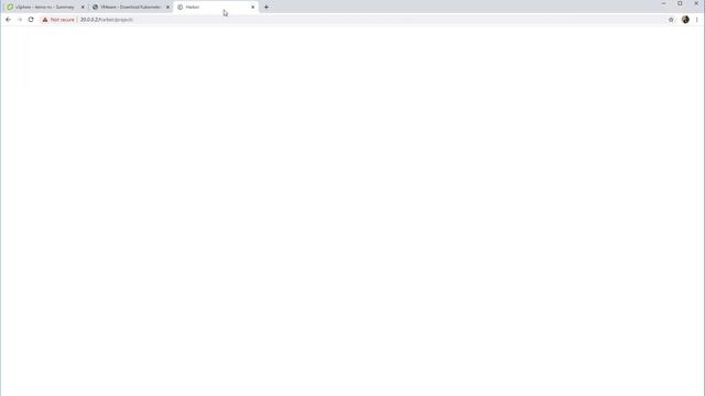 Creating a new namespace in vSphere with Kubernetes смотреть онлайн