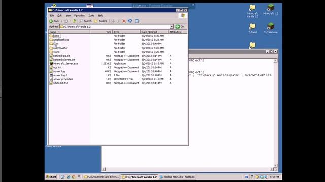 Minecraft Server - World Backup and Restore Script смотреть онлайн