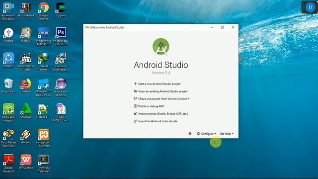 Tutorial Simple Cara menginstal Android Studio dan Cara setting java JDK смотреть онлайн