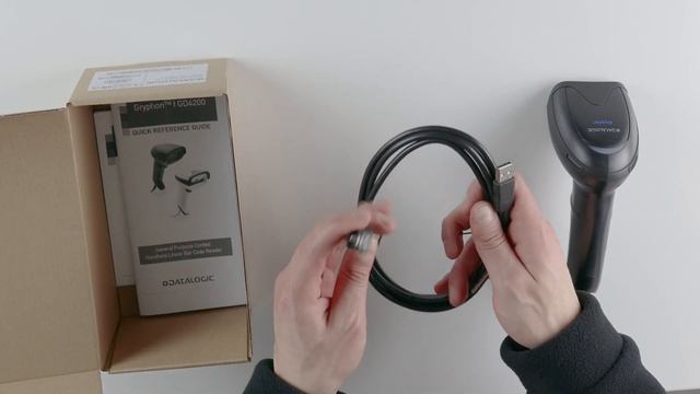 Barcode Scanner DATALOGIC GD4200 Unboxing | ENG смотреть онлайн