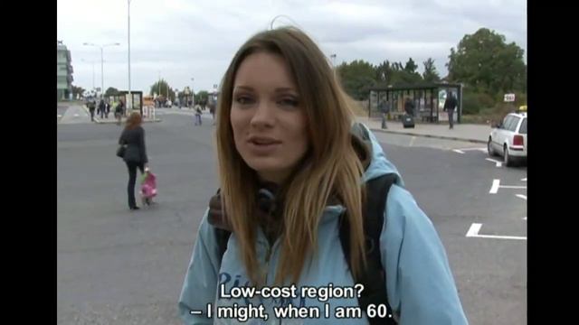 Beautiful Girl Diana From Czech Streets Public Pickup With Money