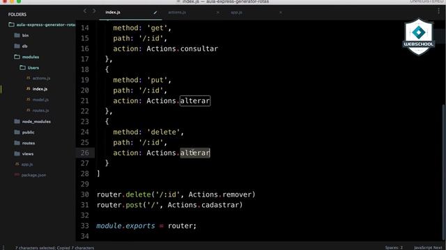 Be MEAN: Node.JS+Express.JS (AULA 14) смотреть онлайн