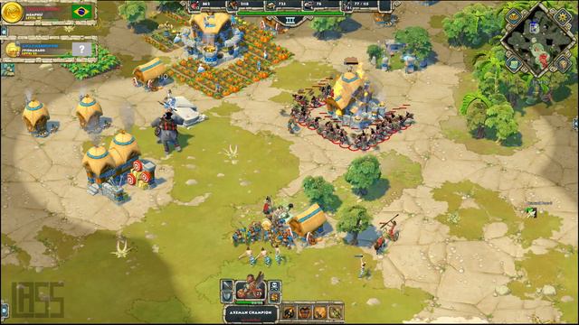 Age of Empires Online - PvP - 1v1 - Egípcio vs Celta смотреть онлайн