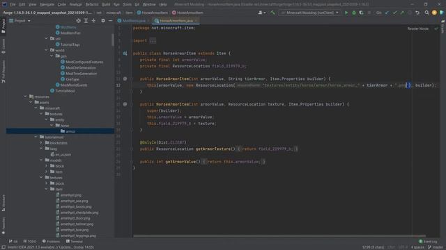 Add CUSTOM HORSE ARMOR to Minecraft 1.16.5 | Forge 1.16.5 Modding #24