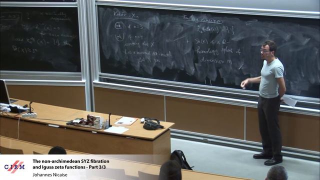 Johannes Nicaise: The non-archimedean SYZ fibration and Igusa zeta functions - part 3/3 смотреть онлайн