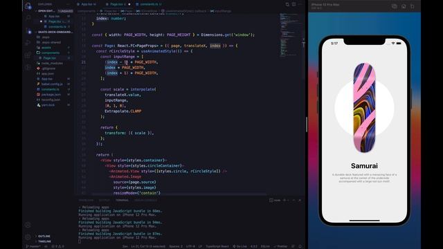 React Native Advanced Onboarding (Reanimated 2) смотреть онлайн