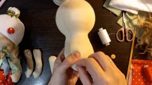 Как сшить куклу  СВОИМИ РУКАМИ. Сшить куклу просто поэтапно.  How to sew a doll. Making dolls.