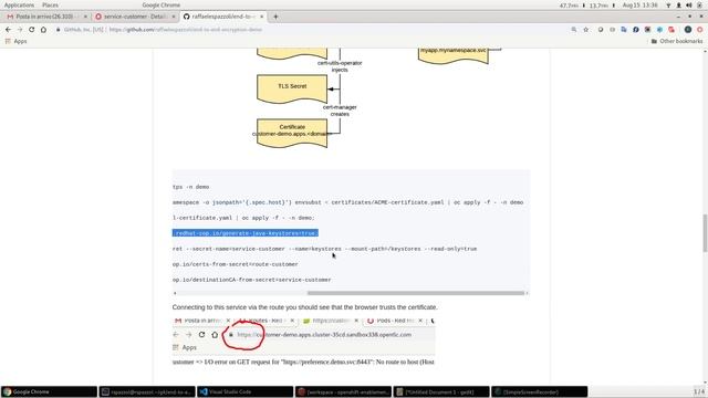 OpenShift/Cert-manager: end to end encryption demo смотреть онлайн