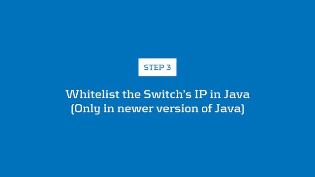 Accessing Brocade Switch While Bypassing Java