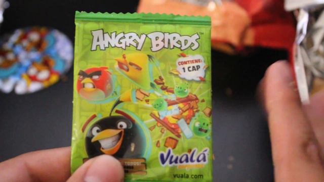 Primeros Mega Tazos + Lote🔥 Angry Birds! Vuala Sorpresa!