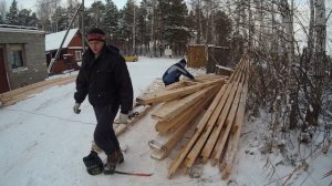 Перекрывем пролет больше 6м. Стропильные фермы своими руками.