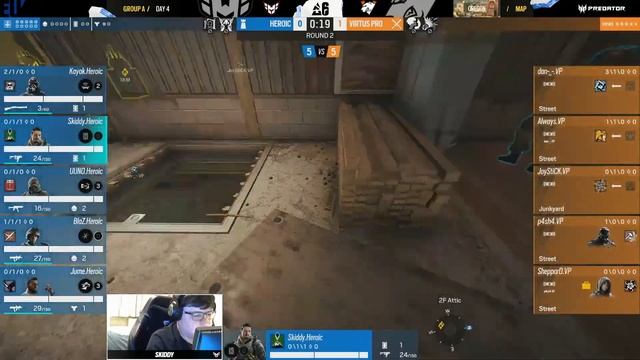 BLAST R6 EUROPEAN LEAGUE | Stage 1 | Day 4 смотреть онлайн