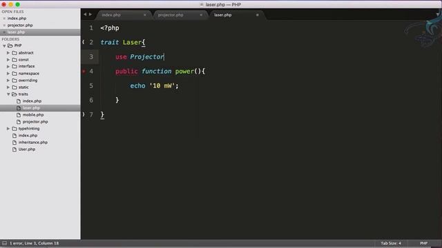 OOP PHP | Multiple Traits #21 смотреть онлайн