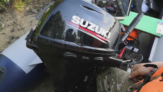 Suzuki DF9.9(20)BS замеры скорости до и после раздушки. Замеры скорости на разных прошивках. смотреть онлайн