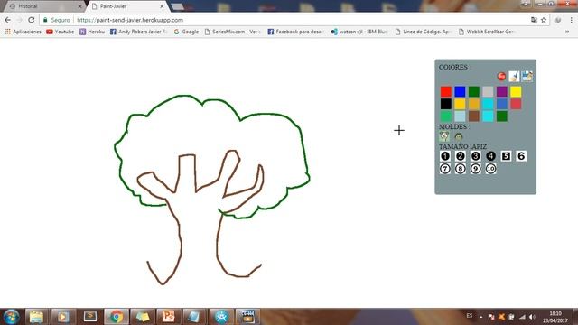 Proyecto Paint con websocket - Nodejs - intro paint send javier смотреть онлайн