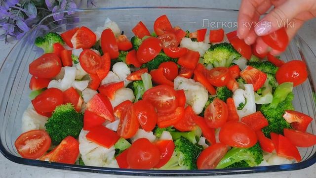 Такой ВКУСНОЙ Брокколи я еще не ела! Легкий и необычный рецепт Брокколи и цветной капусты смотреть онлайн