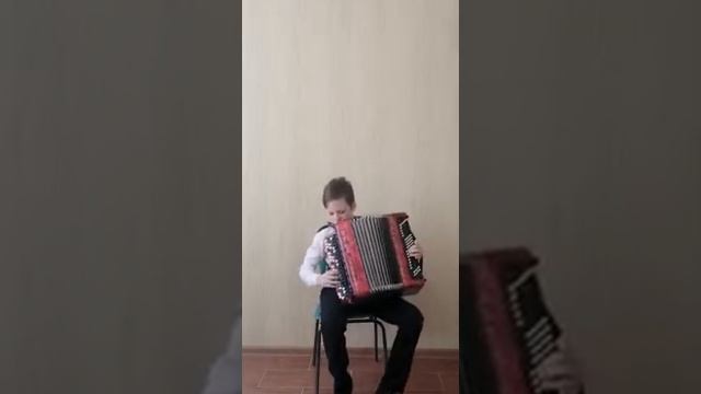 Санатина. Очень интересная игра на баяне! смотреть онлайн