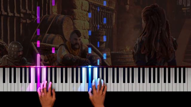 Horizon Forbidden West Theme Piano Tutorial | PVisualiano