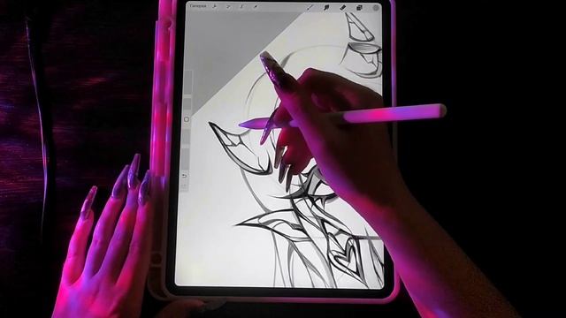 Мое первое видео | КАК Я РИСУЮ на iPad Pro смотреть онлайн