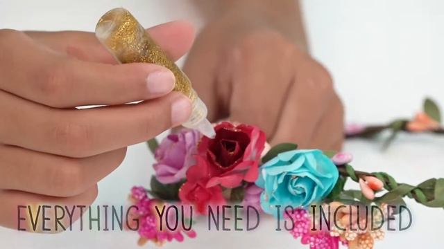 How to Make Flower Crowns for Girls | Creativity for Kids Craft Activity Kit смотреть онлайн