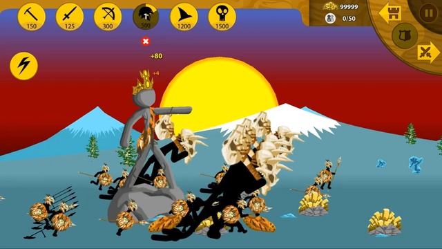 NEW UPGRADE GIANT SAVAGE MOD SUMMON X99999 VS ARMY GIANT BOSS | STICK WAR LEGACY смотреть онлайн