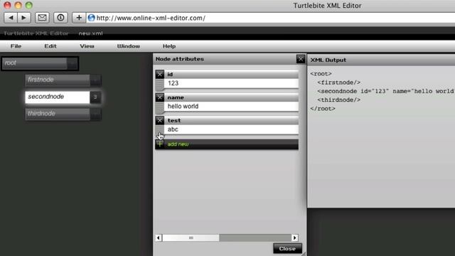 Online XML Editor v1 смотреть онлайн