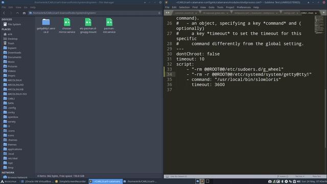 ArcoLinux : 1544 Carli 6 Cleanup and set permissions of live and target system 1/2 смотреть онлайн