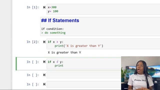 Python If statements смотреть онлайн