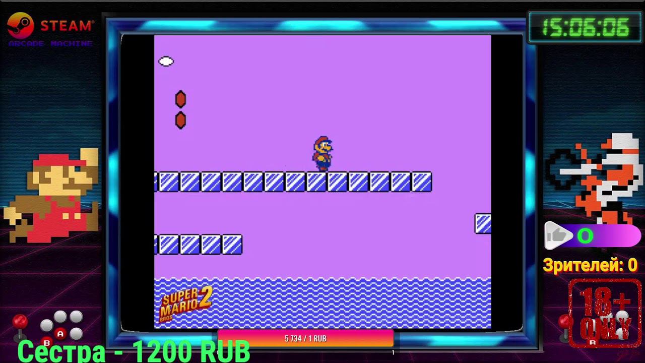 Ретро Игоры Рестрименг Sega Mega Drive 2 смотреть онлайн