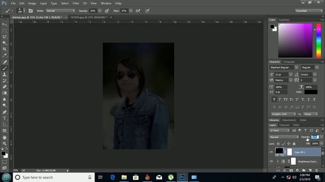How to Blur Photo Background in Adobe Photoshop |2019 смотреть онлайн
