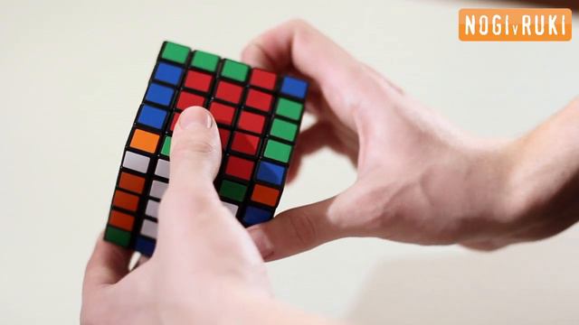 Паритеты в кубике рубика 5x5