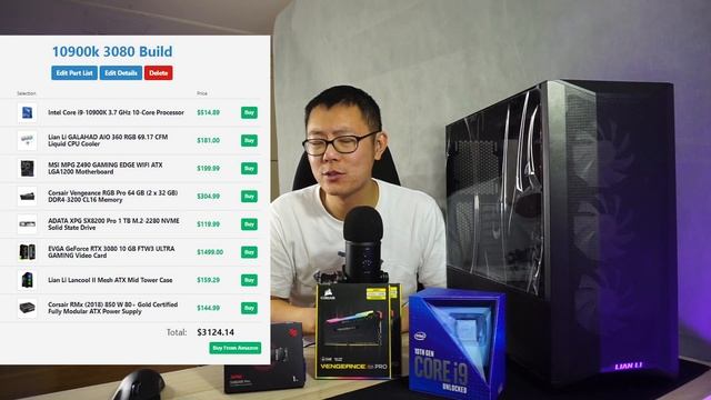 PC Build Diary Series Part 3 - Finally got some parts! i9-10900k, 64GB DDR4, parts discussion. смотреть онлайн