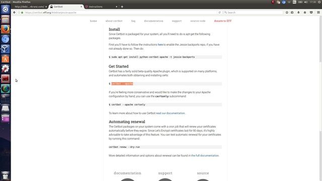 Un certificat SSL avec Let's Encrypt sur Debian 8 смотреть онлайн