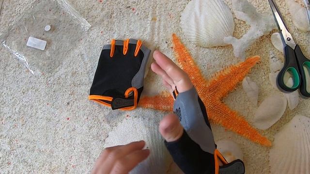 Гелевые Перчатки Для Велосипеда Турника Фитнесса С Полупальцами | Распаковка посылки из Китая Отзыв смотреть онлайн